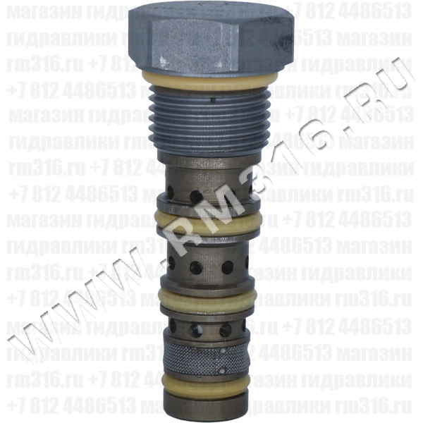 HTD10-40-0-U (5554400) Делитель крутящего момента / редукционно-предохранительный гидравлический клапан (гидроклапан) картриджного (ввертного) исполнения, гнездо HVC10-4 (HydraForce), резьба 7/8-14 UNF-2A, 56,8 л/мин, 350 бар (HydraForce, США)