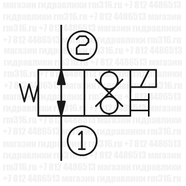 Keta LSV-08-2NOSP-LM Двухлинейный гидравлический клапан (гидроклапан) картриджного (ввертного) исполнения