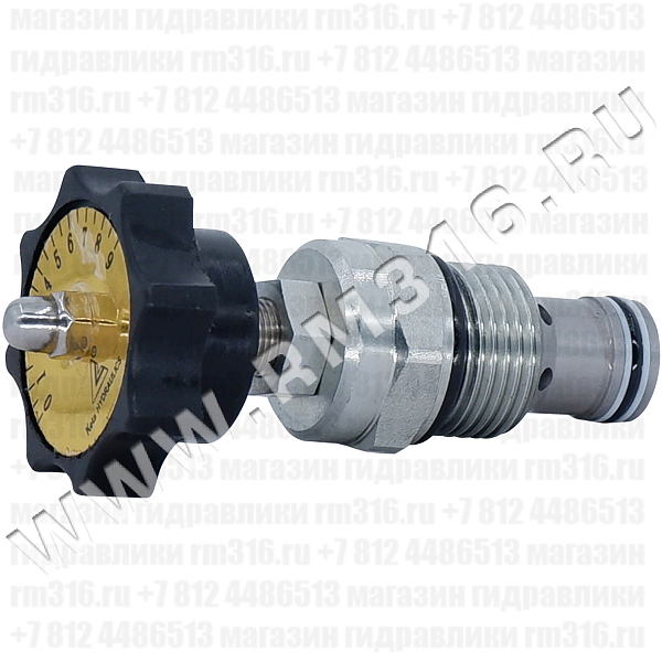 LFR10-2A-K Двухлинейный регулятор расхода с компенсацией по давлению, гидравлический клапан (гидроклапан) картриджного (ввертного) исполнения