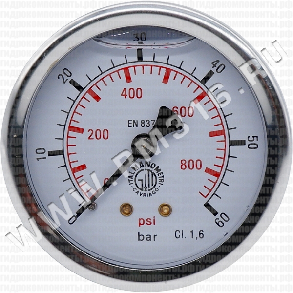 M638PBL060 Italmanometri манометр гидравлический 