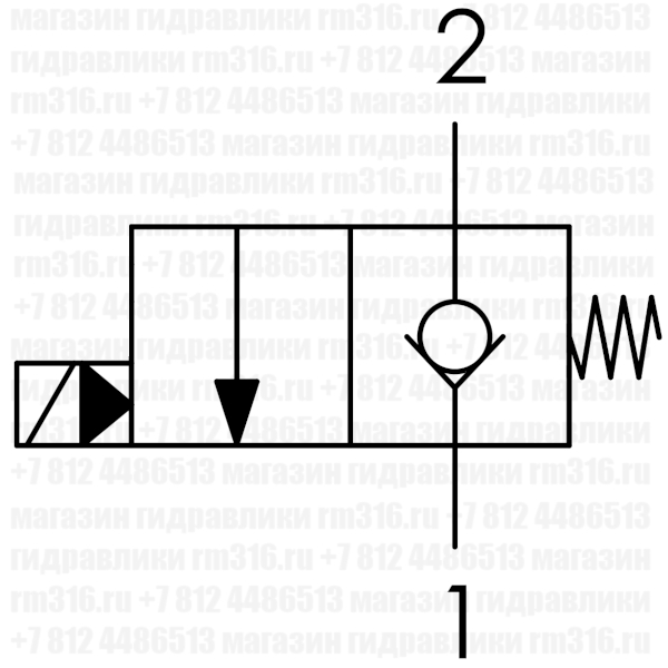 LSV6-08-2NCP клапан
