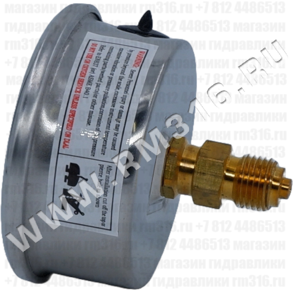 MFI6304250-DBSB Манометр 250 бар виброустойчивый, осевое присоединение 