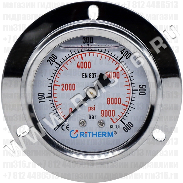 1201-63F-600 Манометр Ritherm