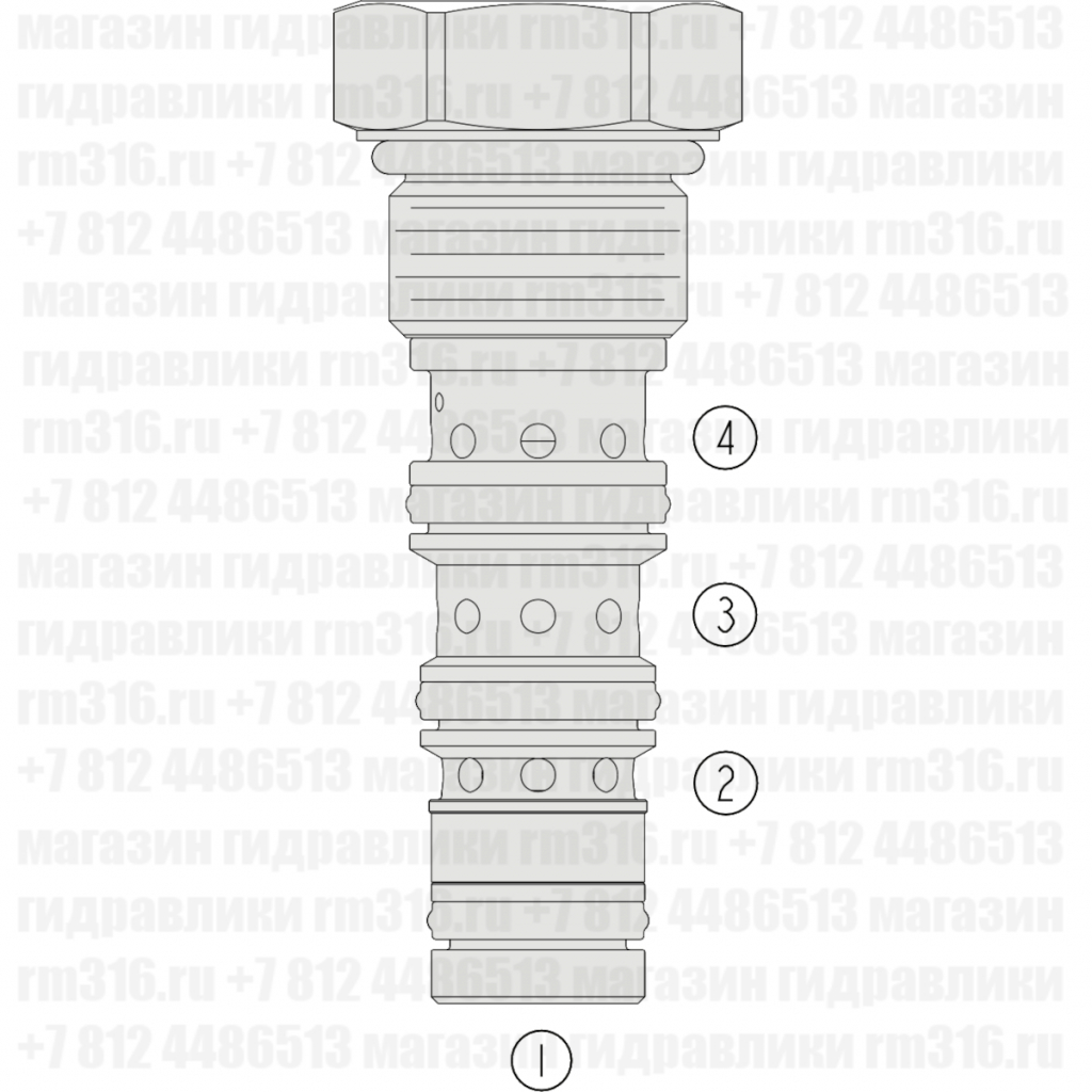 HTD10-40 гидроклапан