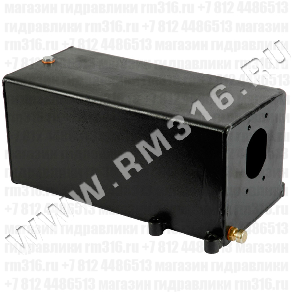 6500.0145 Маслобак S10 (TNK10) для ручного насоса, 10 л, 175×175×380 мм, сталь Гидробак для ручного насоса 10 литров