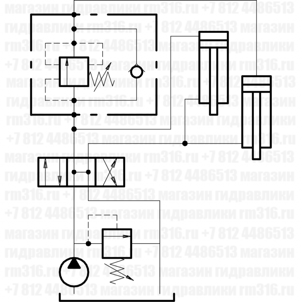 Гидроклапан последовательности